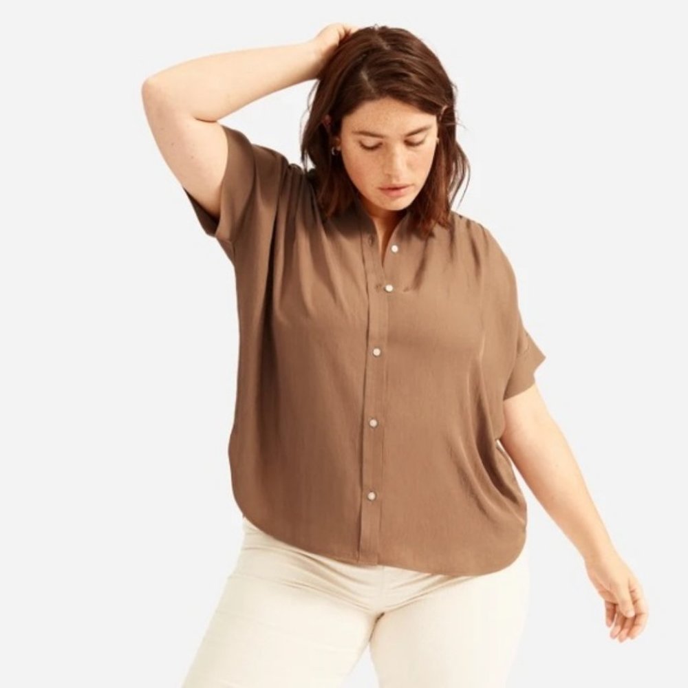 Everlane Japanese GoWeave Light Square Cacao 4